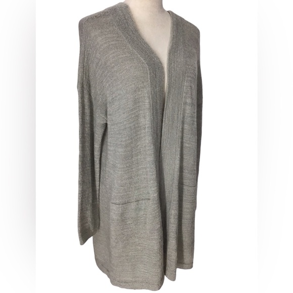 Soaked In Luxury Alpaca Blend Galia Open Front Cardigan - Picture 5 of 9